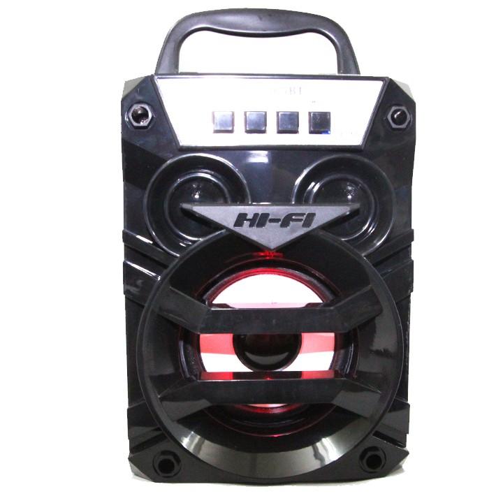 LOA GỖ BLUETOOTH XÁCH TAY CÓ ĐÈN LED MSAT