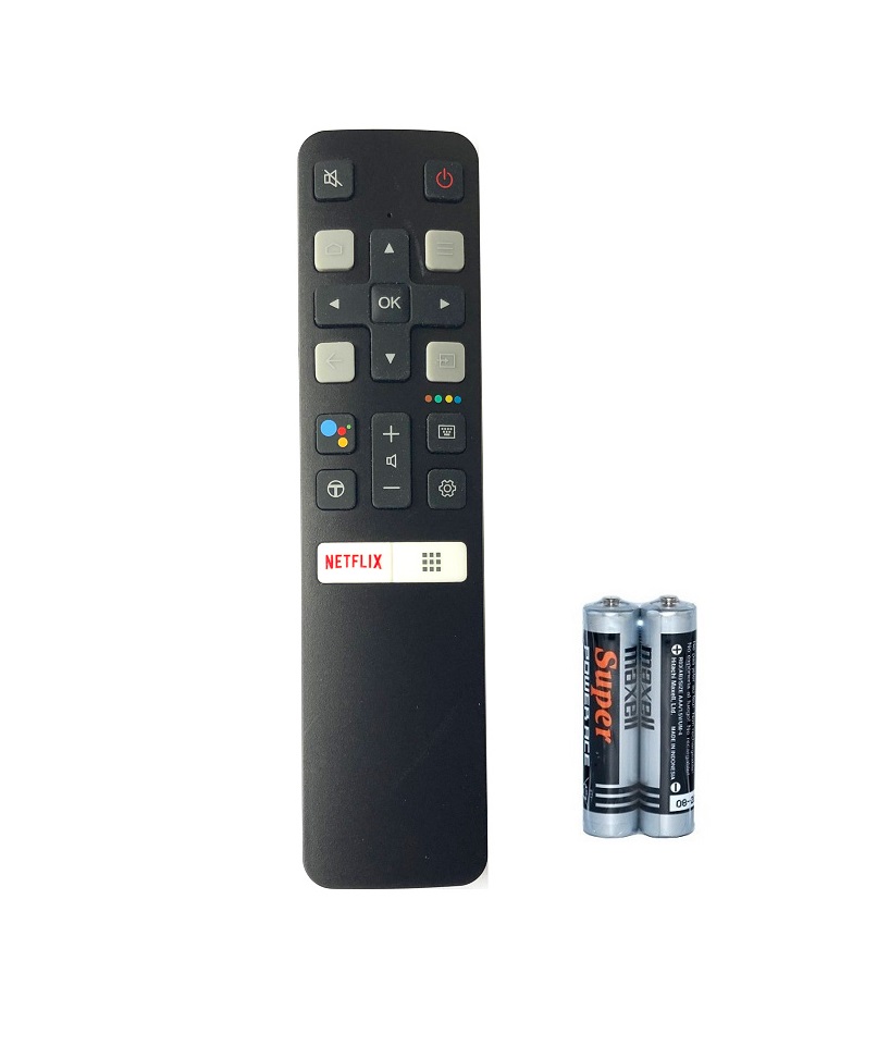 Remote Điều Khiển Dành Cho TCL Smart TV, TV Thông Minh Netflix