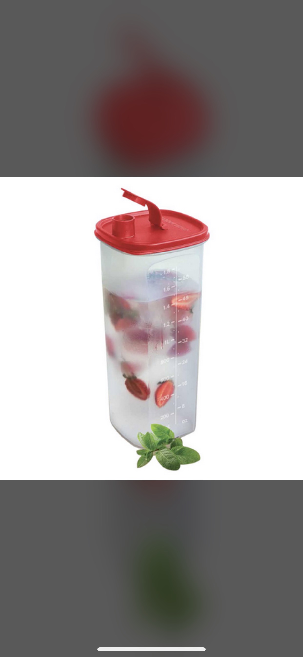 Bình Nước  Slim Line 2L Tupperware