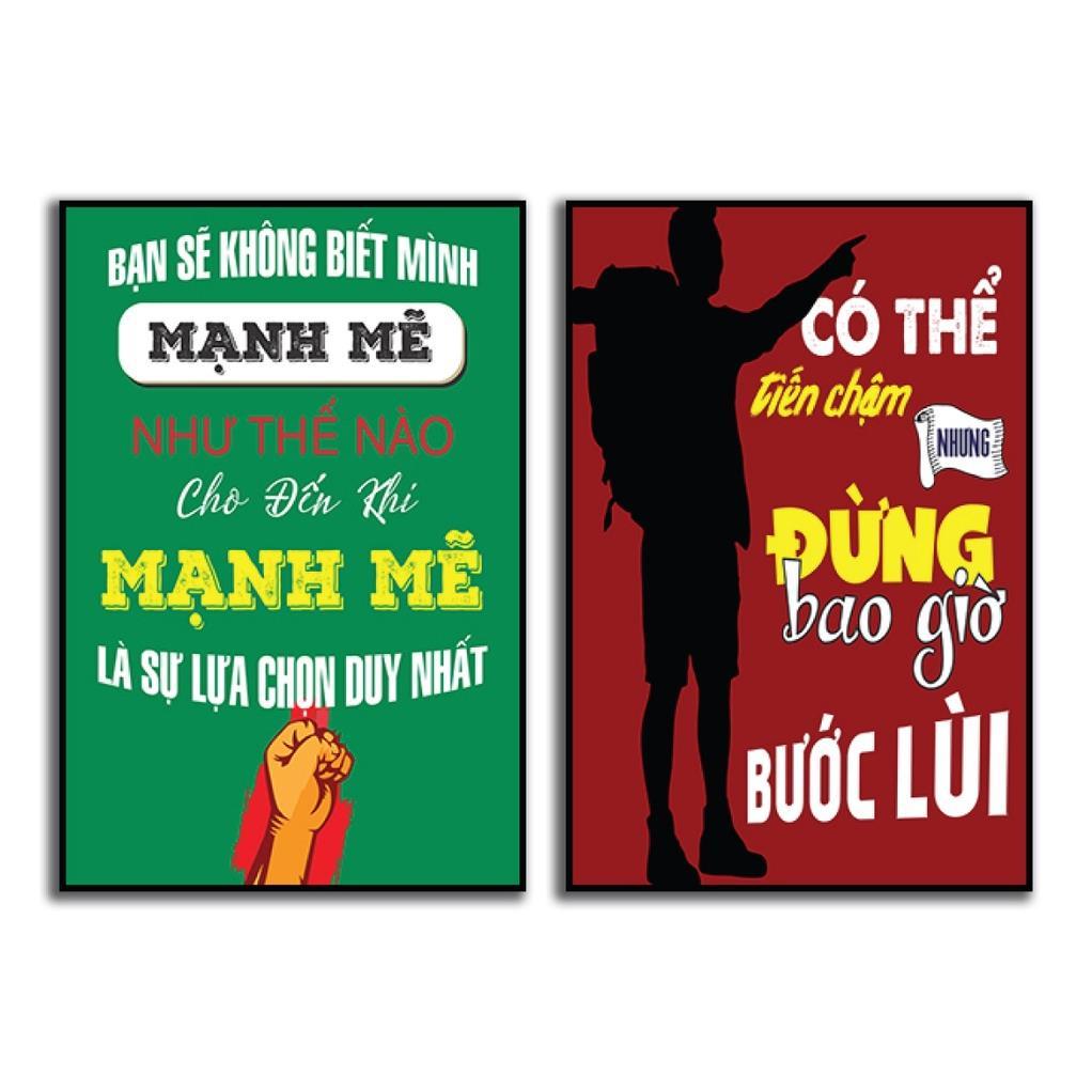 Giá sốc - Tranh động lực, tranh treo văn phòng làm việc, tranh slogan