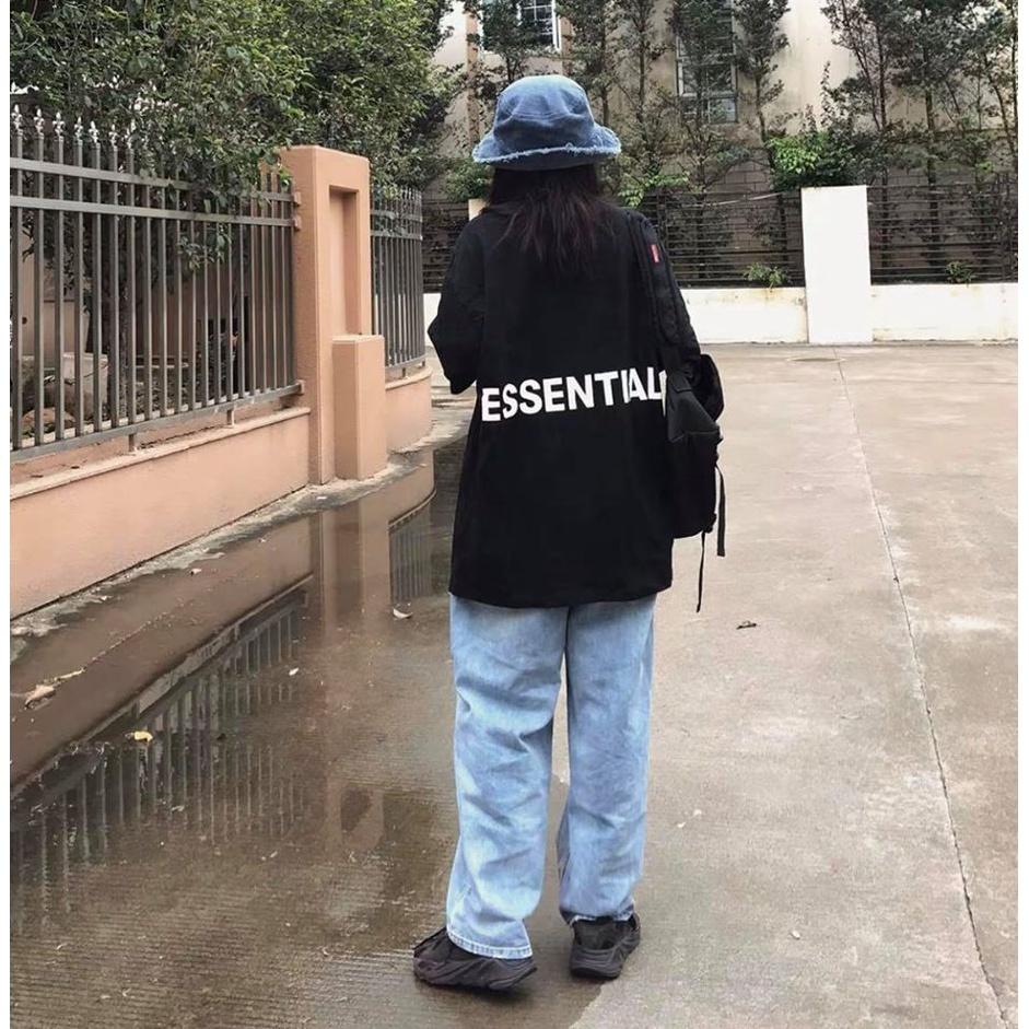 Áo Thun Nam Nữ Essential Tay Lỡ Oversize Unisex