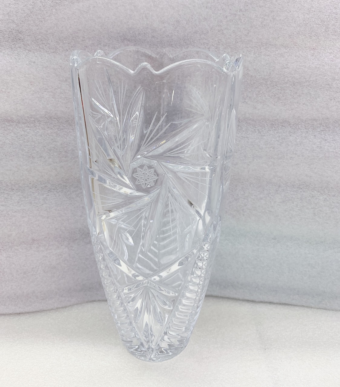 BÌNH CẮM HOA THỦY TINH CAO CẤP DÁNG CHỮ V 30CM - ANTH506