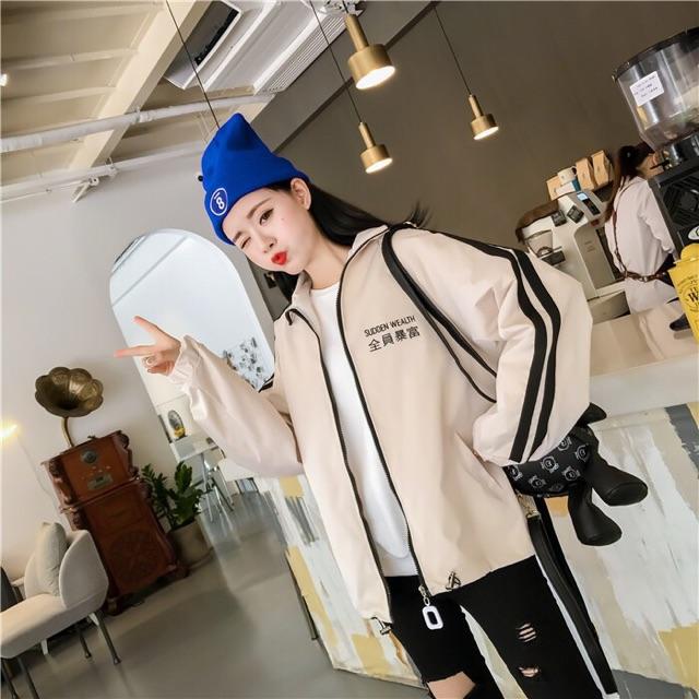 Áo khoác gió nữ form rộng