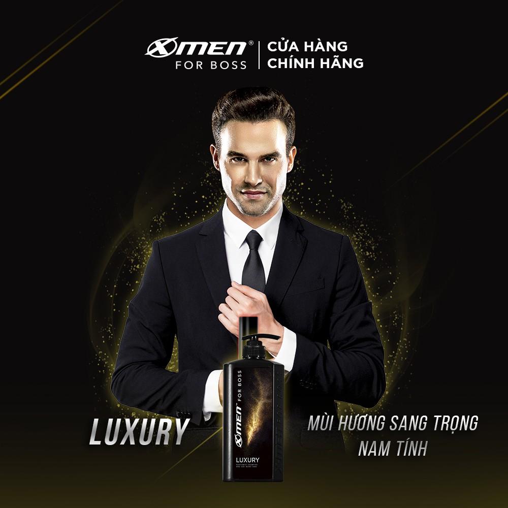 Combo Dầu gội nước hoa 650g + Sữa tắm nước hoa 650g X-Men for Boss Luxury