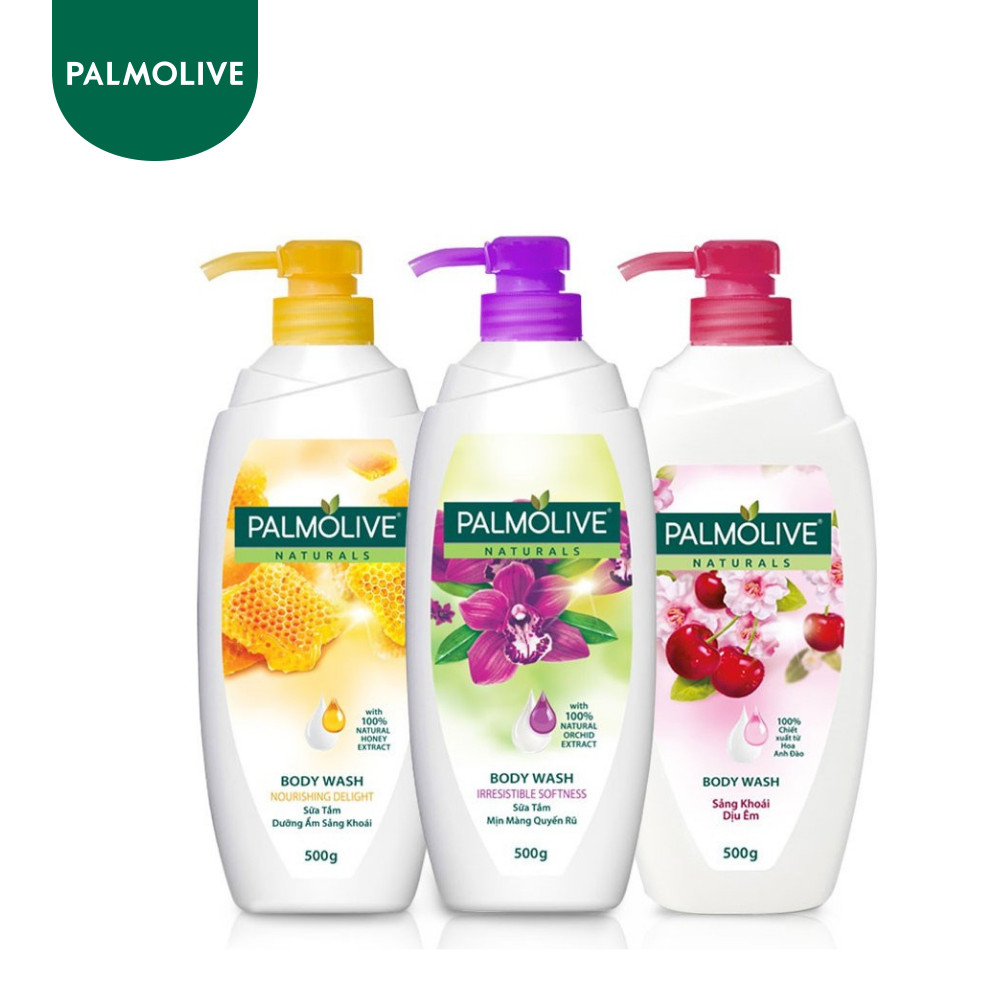 Sữa tắm Palmolive Naturals chiết xuất 100% thiên nhiên 500g