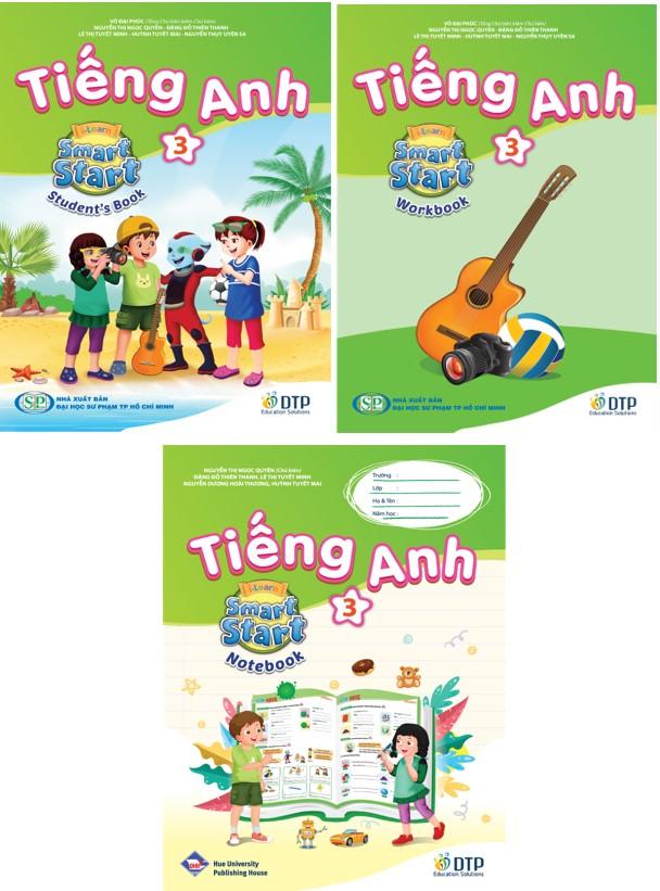 Tiếng Anh 3 i-Learn Smart Start trọn bộ (sách học sinh, sách bài tập, vở tập viết)