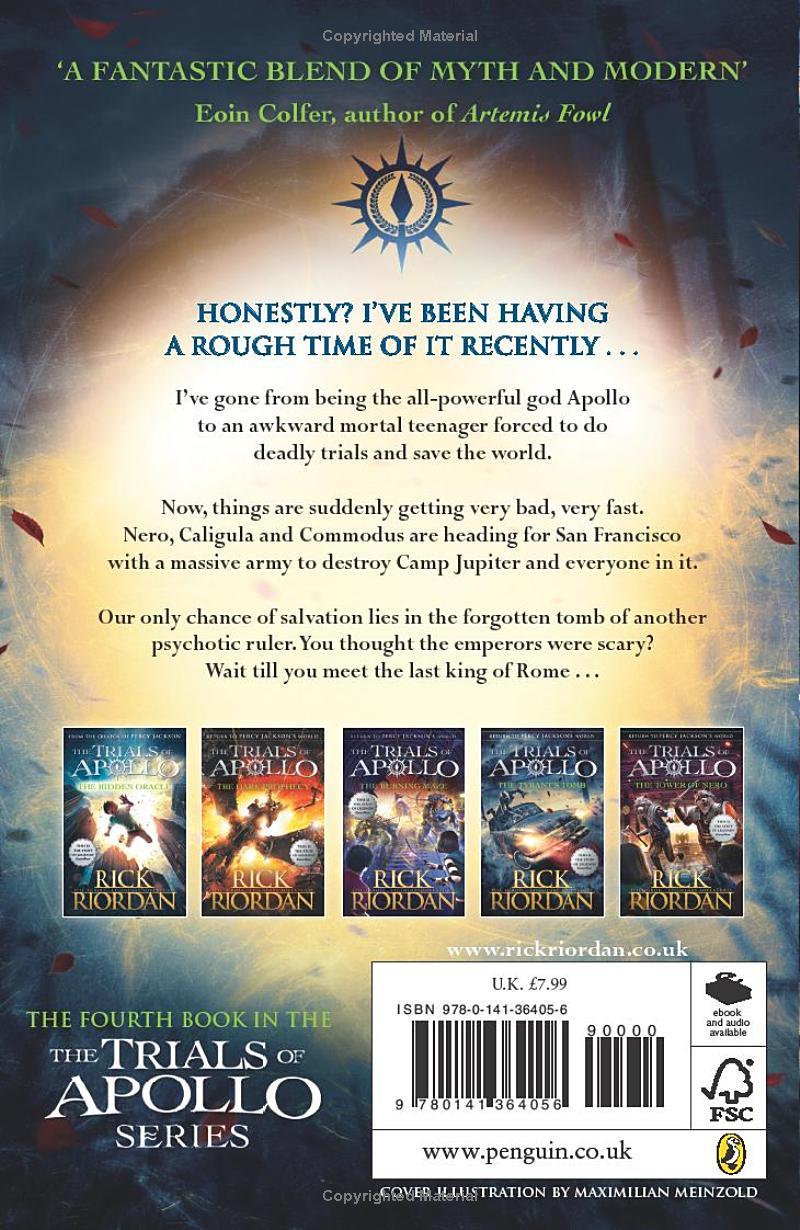 Sách ngoại văn: The Trials Of Apollo 4: The Tyrant’s Tomb