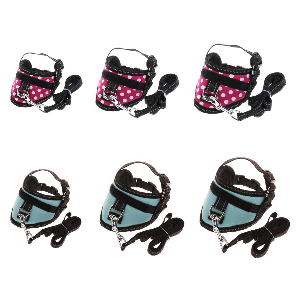 Adjustable Harness Walking Lead Leash Chest Strap For Pet Cat