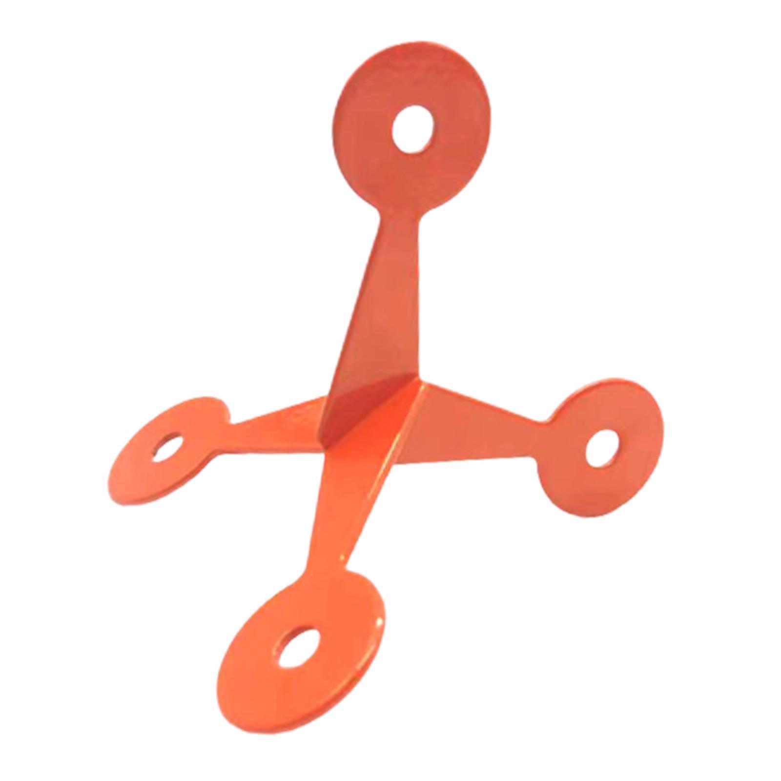 Steel Target, Tumbling Target, Sturdy Funny Toy, Training Aid, , Practice Rotating Target for Indoor, Garden, Yard