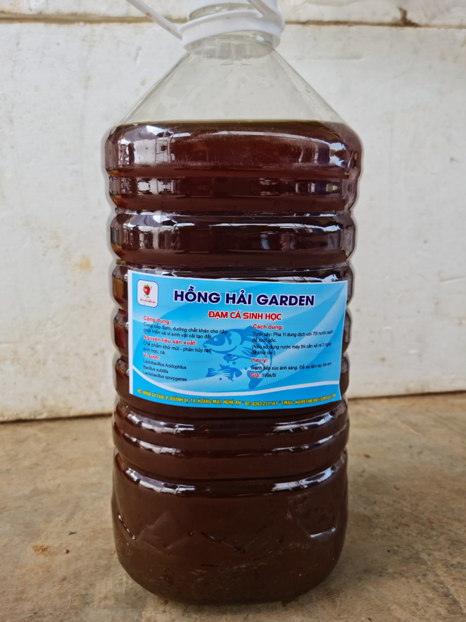 Đạm cá sinh học chai 5l