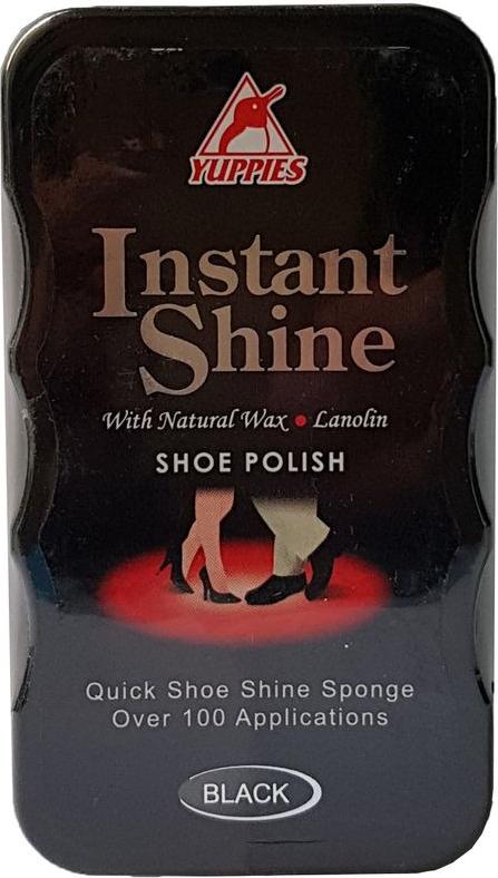 Đánh bóng nhanh đồ da đen Yuppies Instant Shine Shoe Polish - Black
