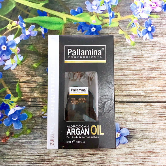 [+Tặng mũ trùm] Tinh dầu Pallamina Moroccan Argan Oil Serum dưỡng bóng tóc cao cấp 60ml