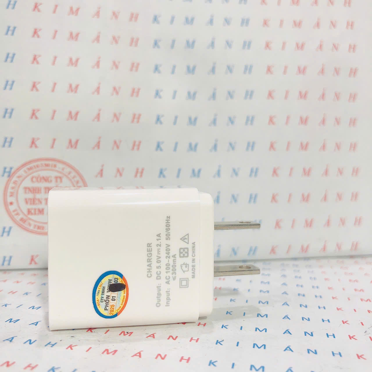 Củ sạc Ham merr dòng điện chuẩn 2.1A cổng USB, Check Qr kiểm tra hàng chính hãng bảo hành 12 tháng
