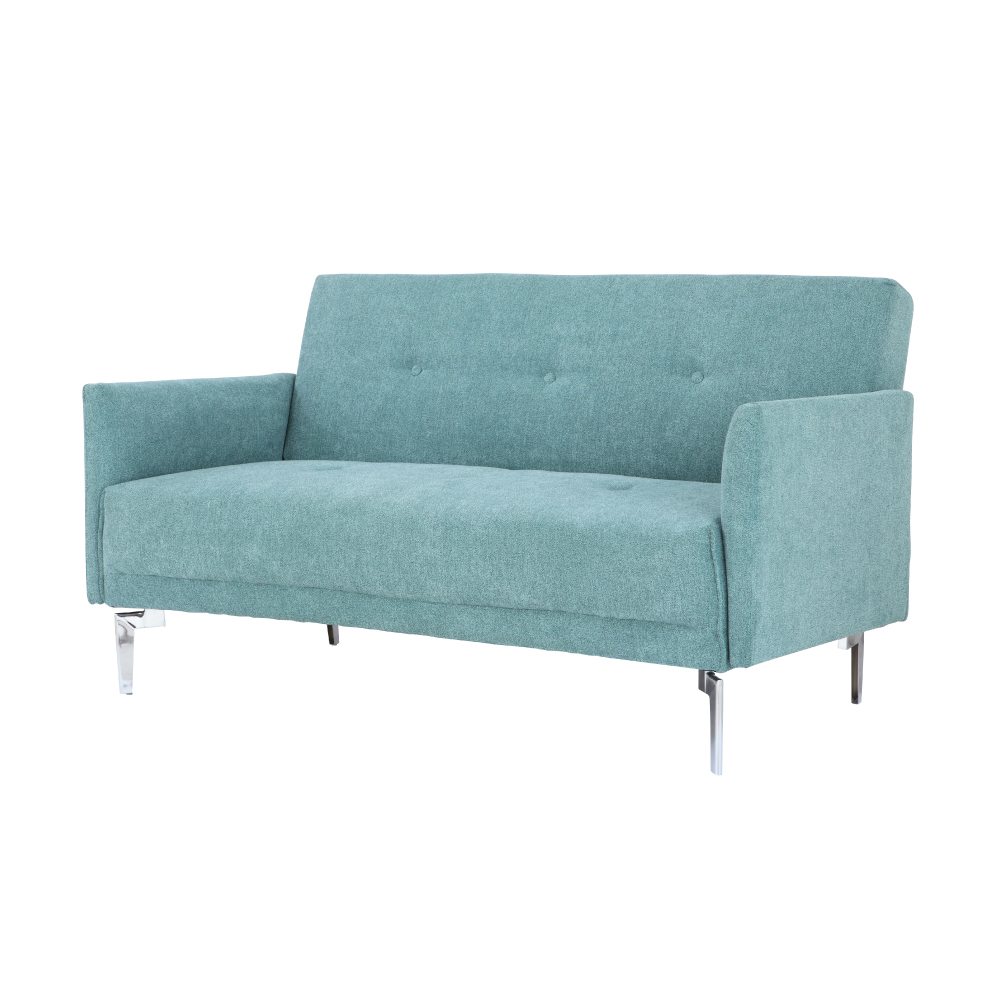 Ghế Sofa Vải 2 Chỗ KURT 140x75x77 cm Màu Xanh lá Nhập khẩu Thái Lan