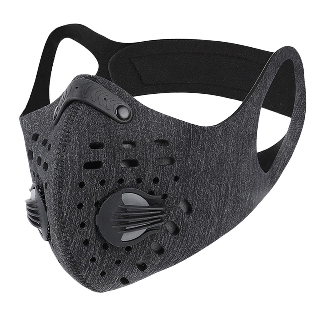 Motorcycle Cycling Half Face Mask with Filter Activated Carbon Mask