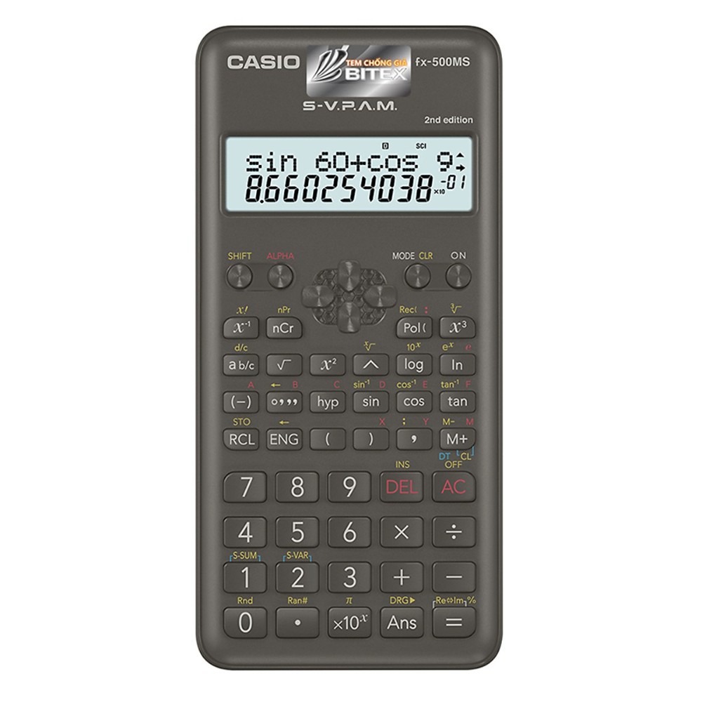 Máy tính học sinh CASIO FX- 500MS (new)