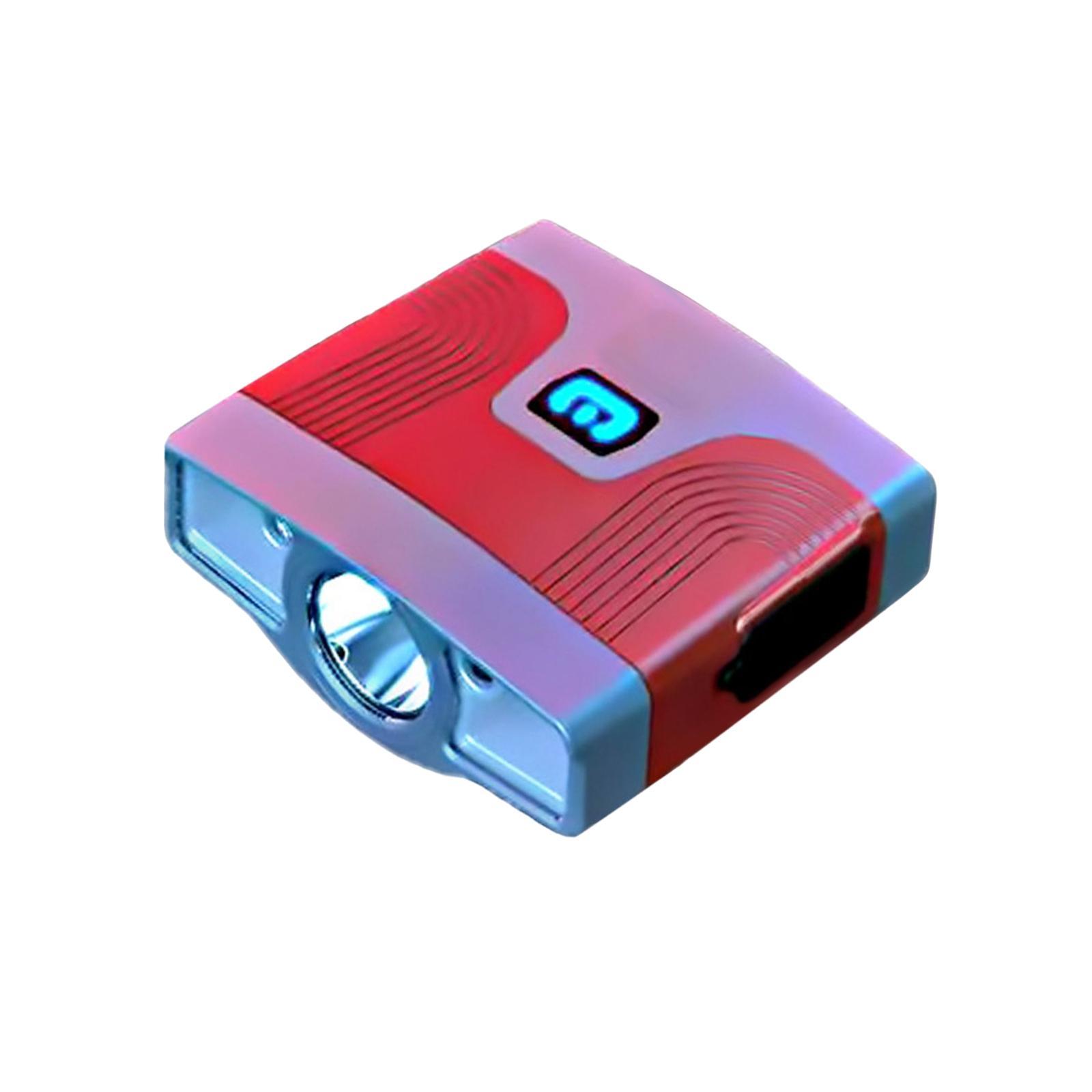 LED Cap Lights Clip On Hat Brim Camping Fishing Bike Cycling