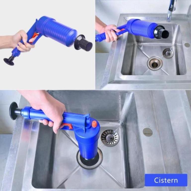 SÚNG THÔNG TẮC BỒN CẦU, CỐNG, LAVABO, BỒN TẮM