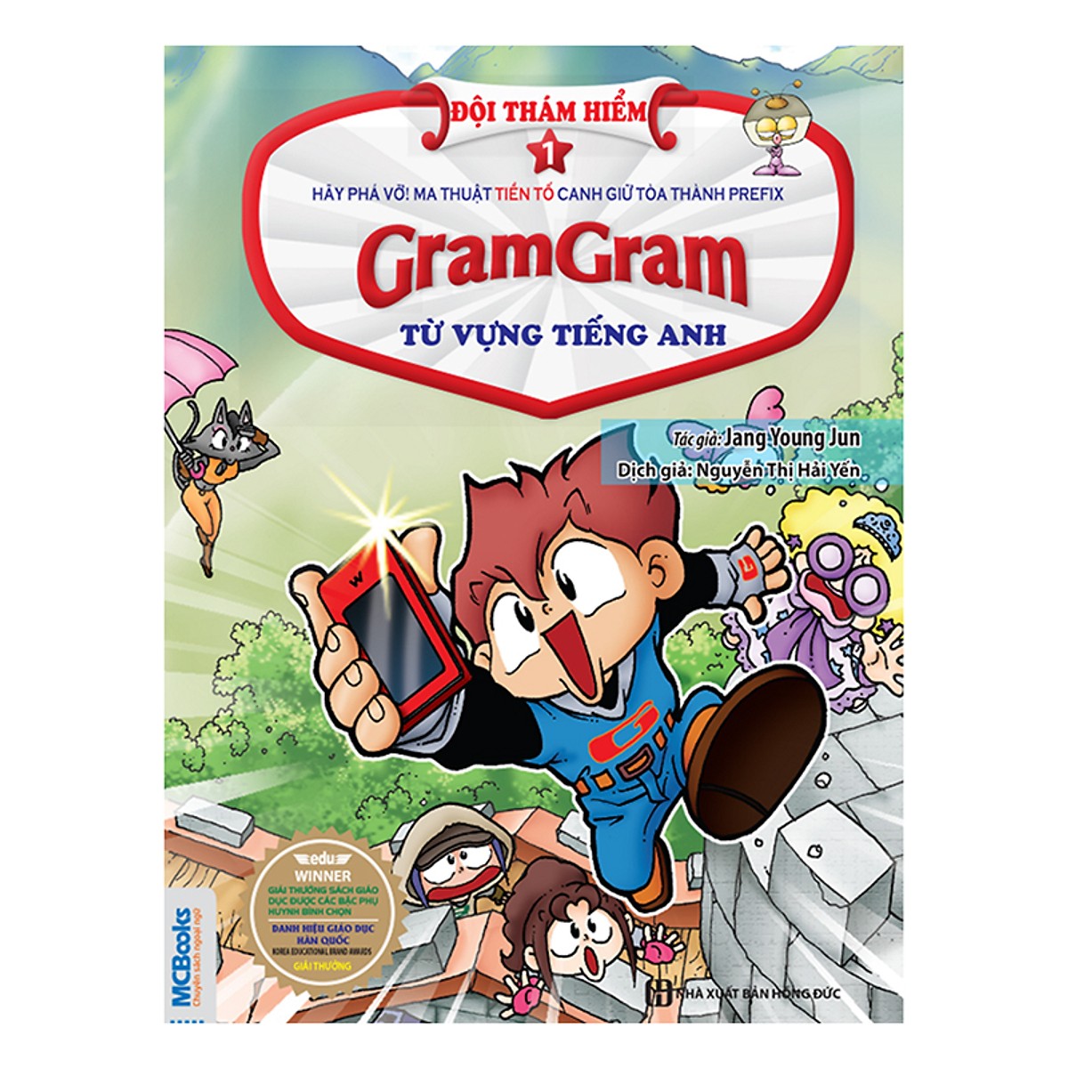 Combo Gram Gram - Đội Thám Hiểm Từ Vựng Tiếng Anh (Trọn Bộ 5 Cuốn)(Tặng Kèm Booksmark)