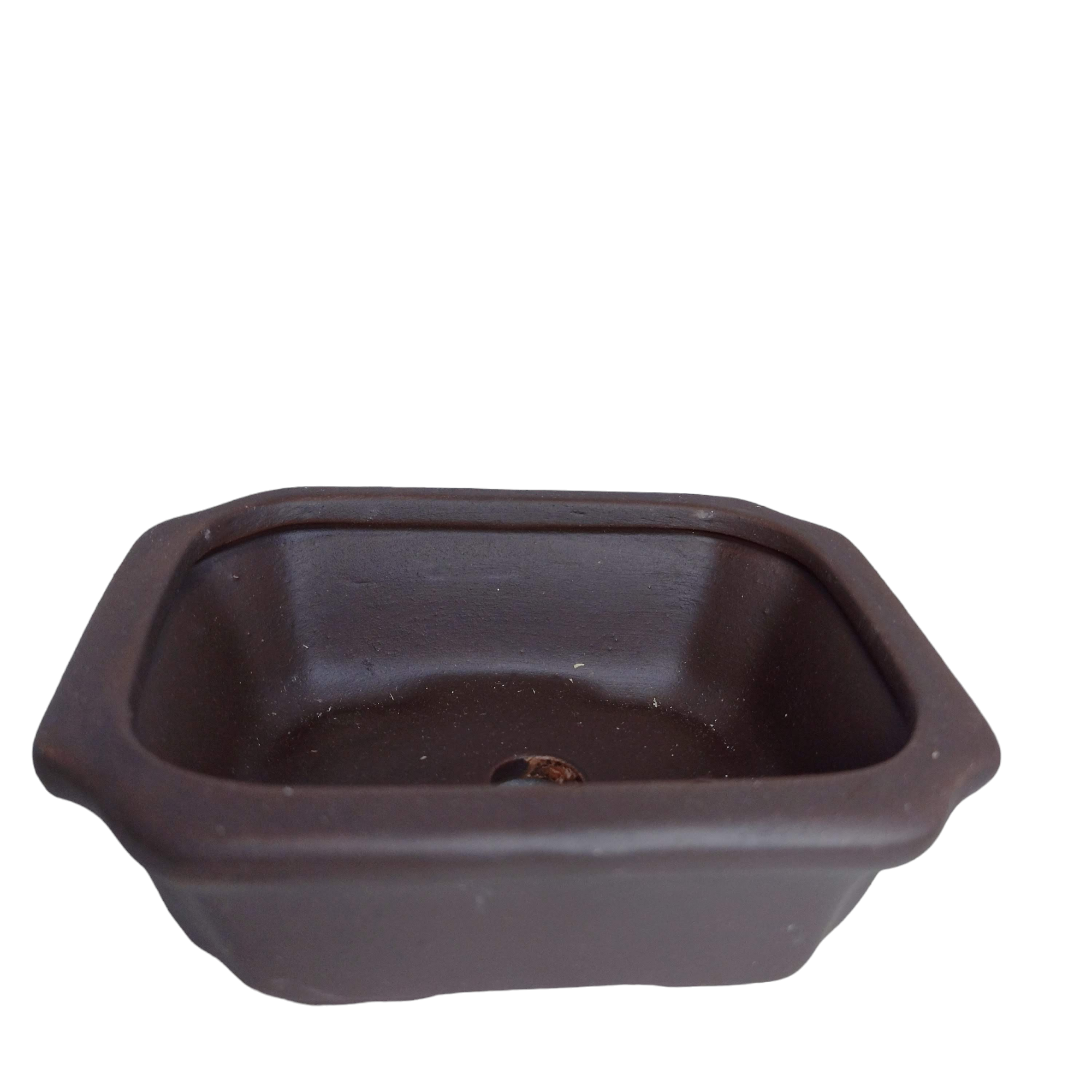 Chậu trồng cây  bonsai mini chậu đất nung chữ nhật mini  chậu gốm sứ bát tràng