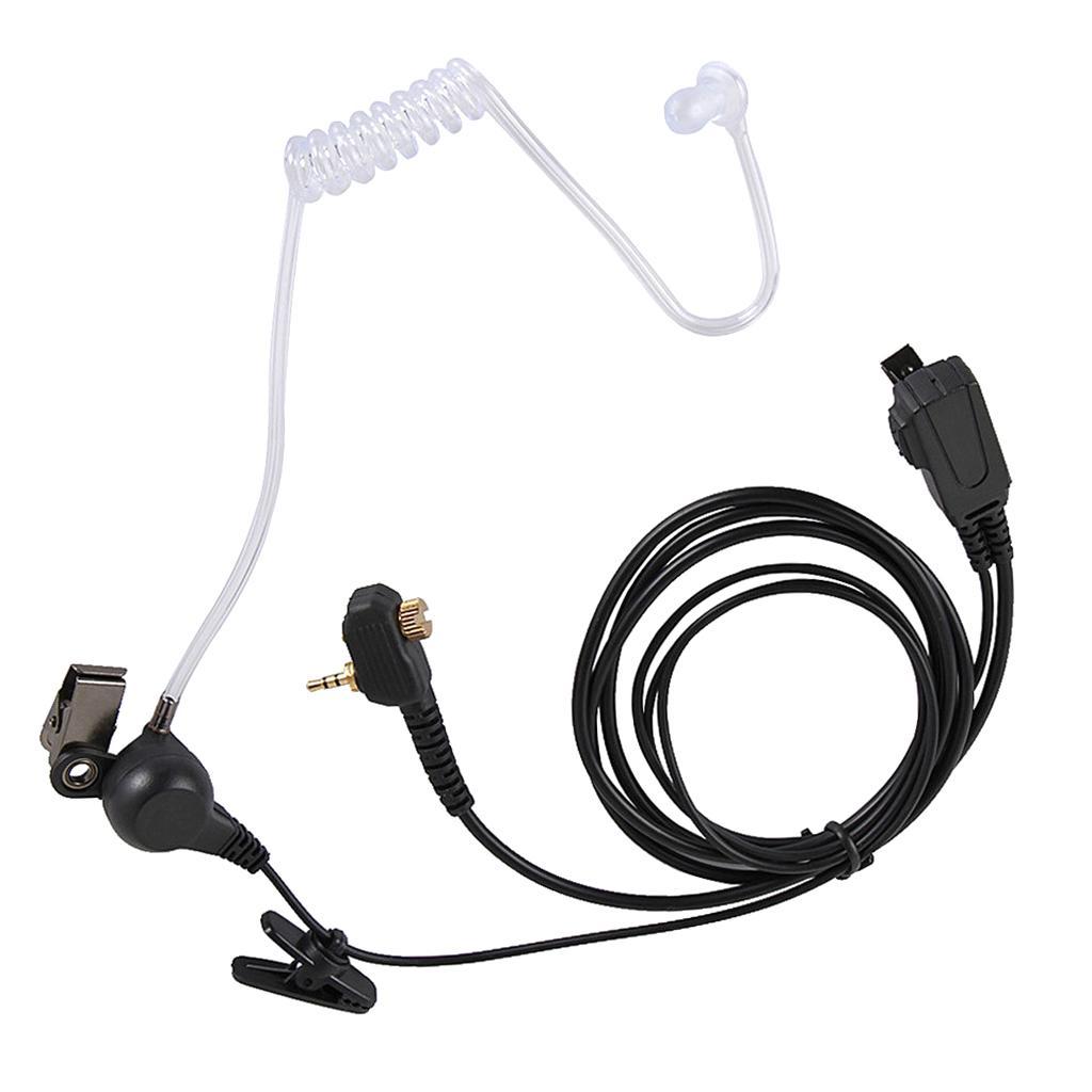 1Pin PTT Mic Covert Acoustic Tube Earpiece Headset For Motorola MTH600 MTH650 MTH800 MTH850 MTP850 MTS850 2 Way Radio Walkie Talkies
