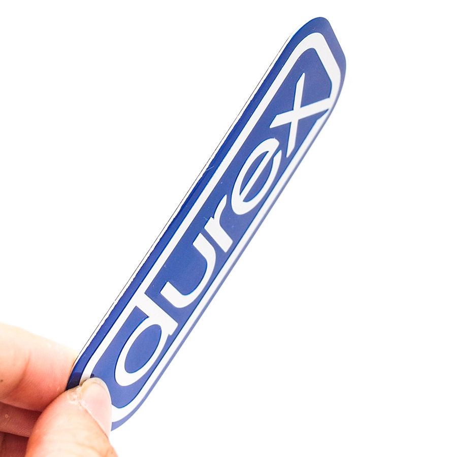 Durex - Sticker metal hình dán kim loại