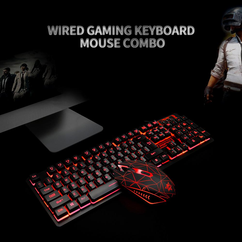 Bộ bàn phím & chuột chơi game có dây USB