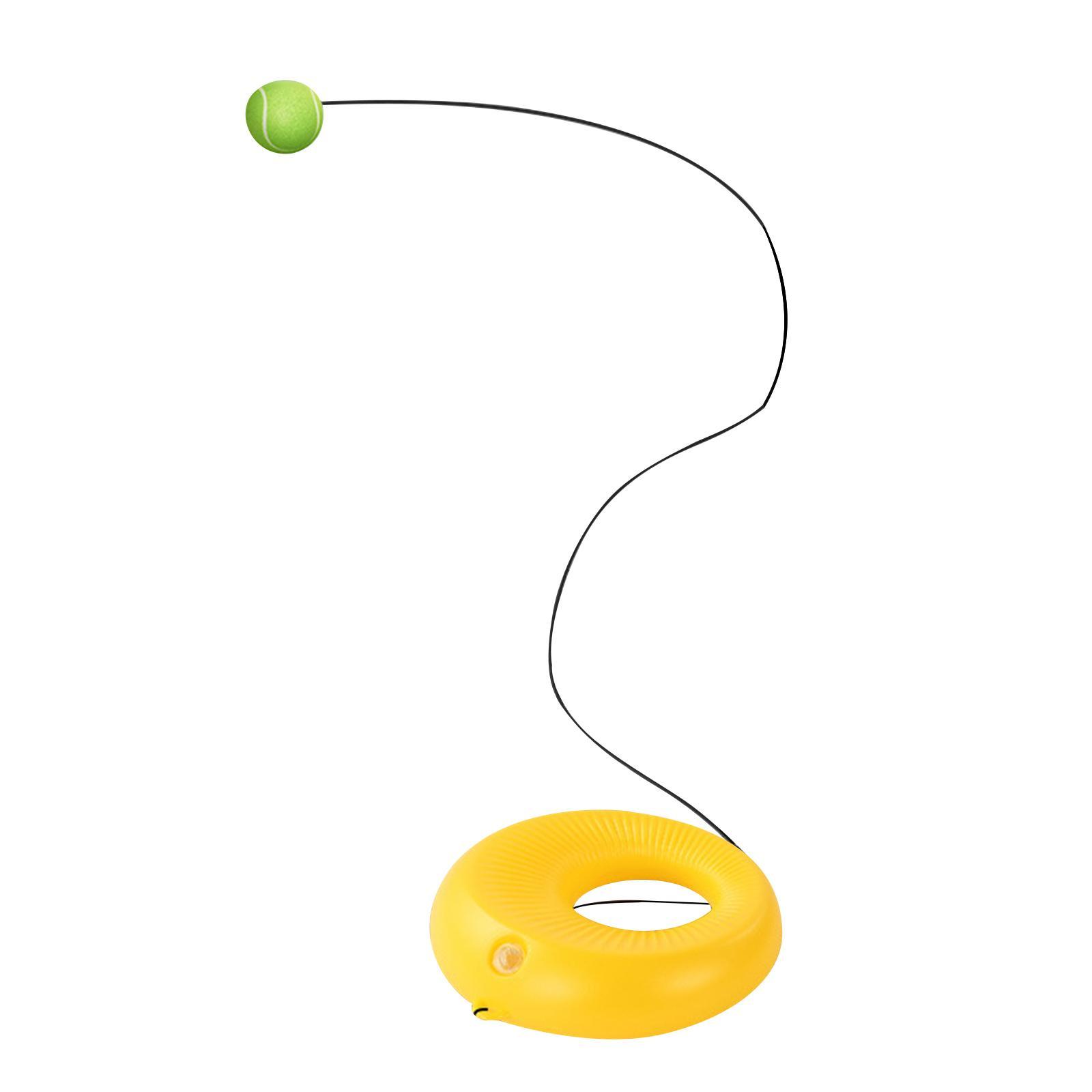 Tennis Ball with String Tennis Trainer Exerciser Hand Eye Coordination Self Tennis Training Tool Practice Gear for Beginners, Swing