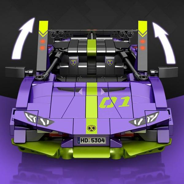 Đồ Chơi Lắp Ráp Siêu Xe Lamborghini Daniel - Sembo 715304 (588 Mảnh Ghép)