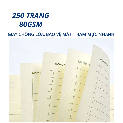 Sổ tay bìa da A5 ghi chép tiện lợi có kèm bút A25923