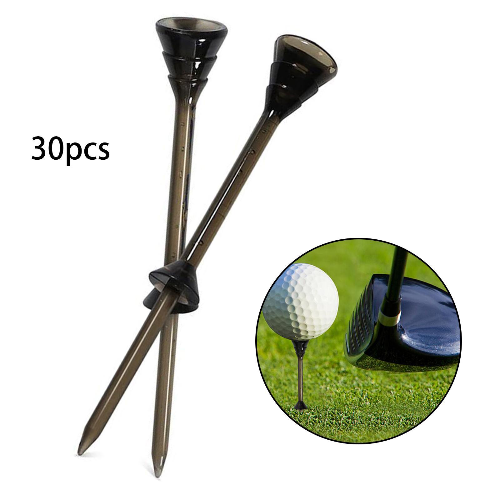 30x Golf Tees Big Cup Training Practice Beginner 83mm Golfing Accessory Ball Nail Holder