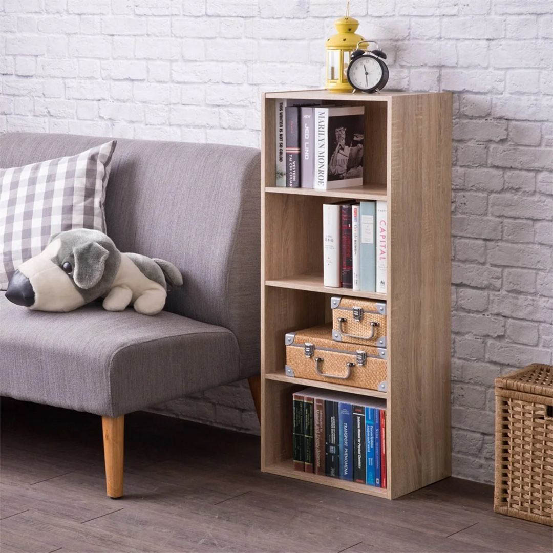 Kệ sách gỗ MDF cao cấp mẫu mới nhất SMLIFE Balco