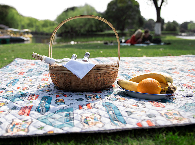 Thảm trải picnic NH19D024-Z 180*200cm phù hợp dã ngoại, ngủ trưa văn phòng, thảm gia đình