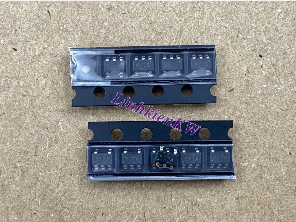IC Driver Điều Hòa 517 517A SOT-23-5 Mới, Chính gốc 100%