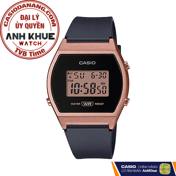 Đồng hồ nữ dây nhựa Casio Standard chính hãng LW-204-1ADF