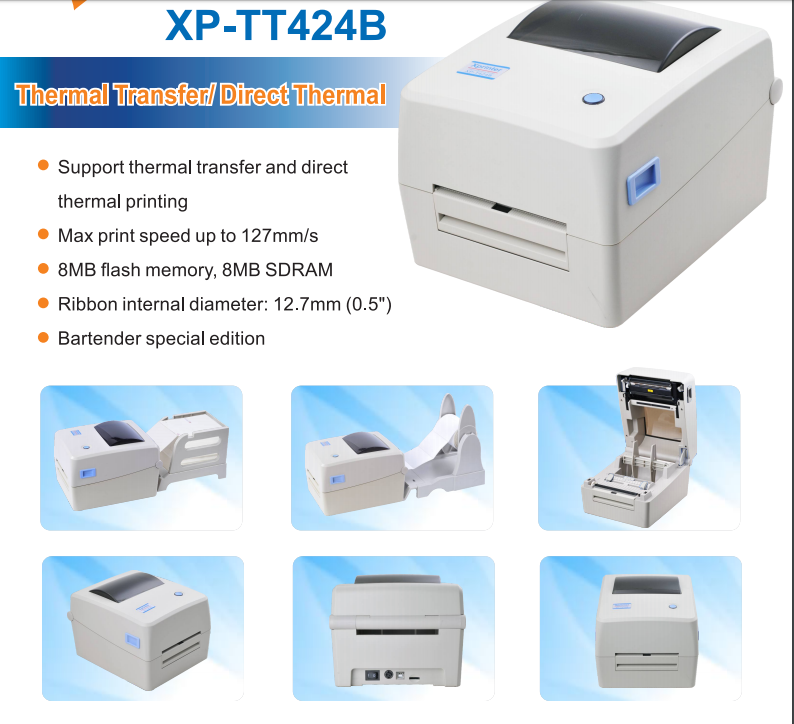 Máy In Đơn Hàng XPrinter XP- TT424B Hàng Chính Hãng