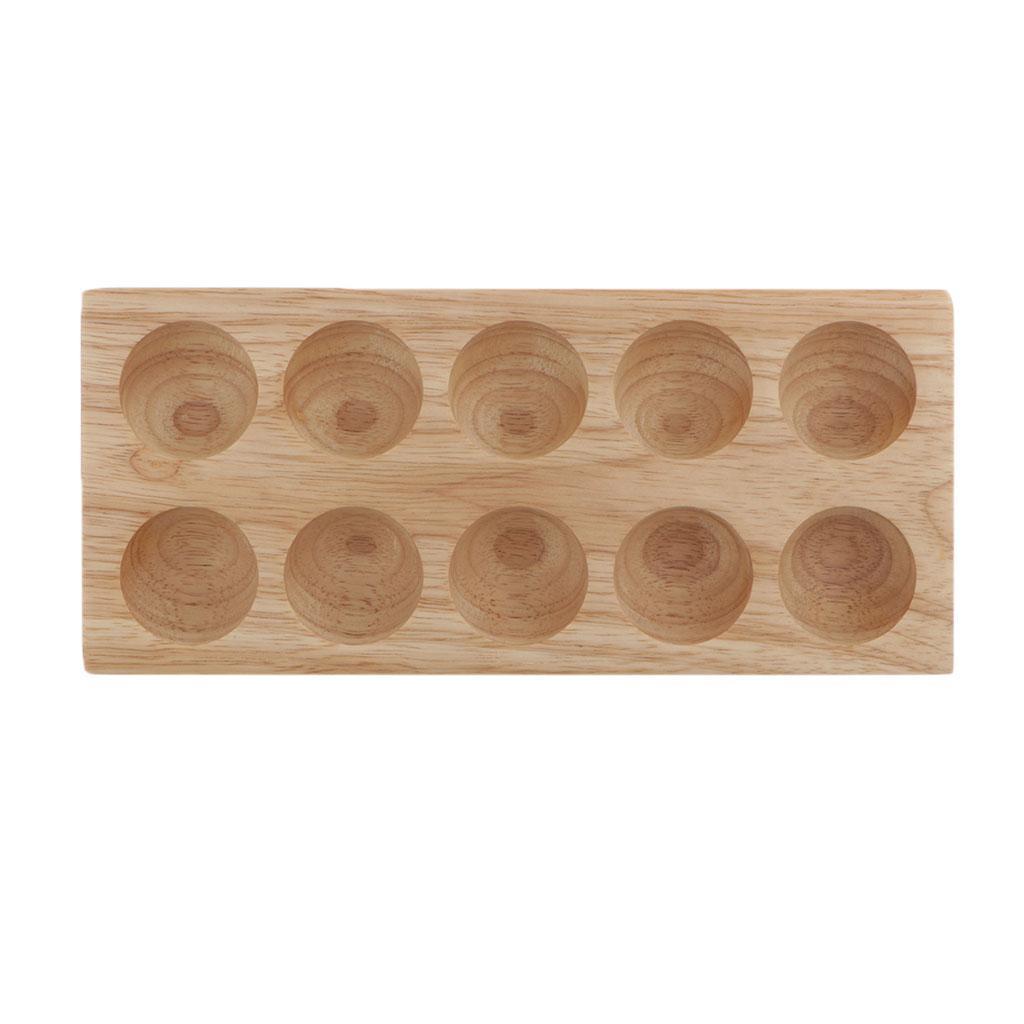 Natural Wood Display Rack 10x Display Rack Bottles