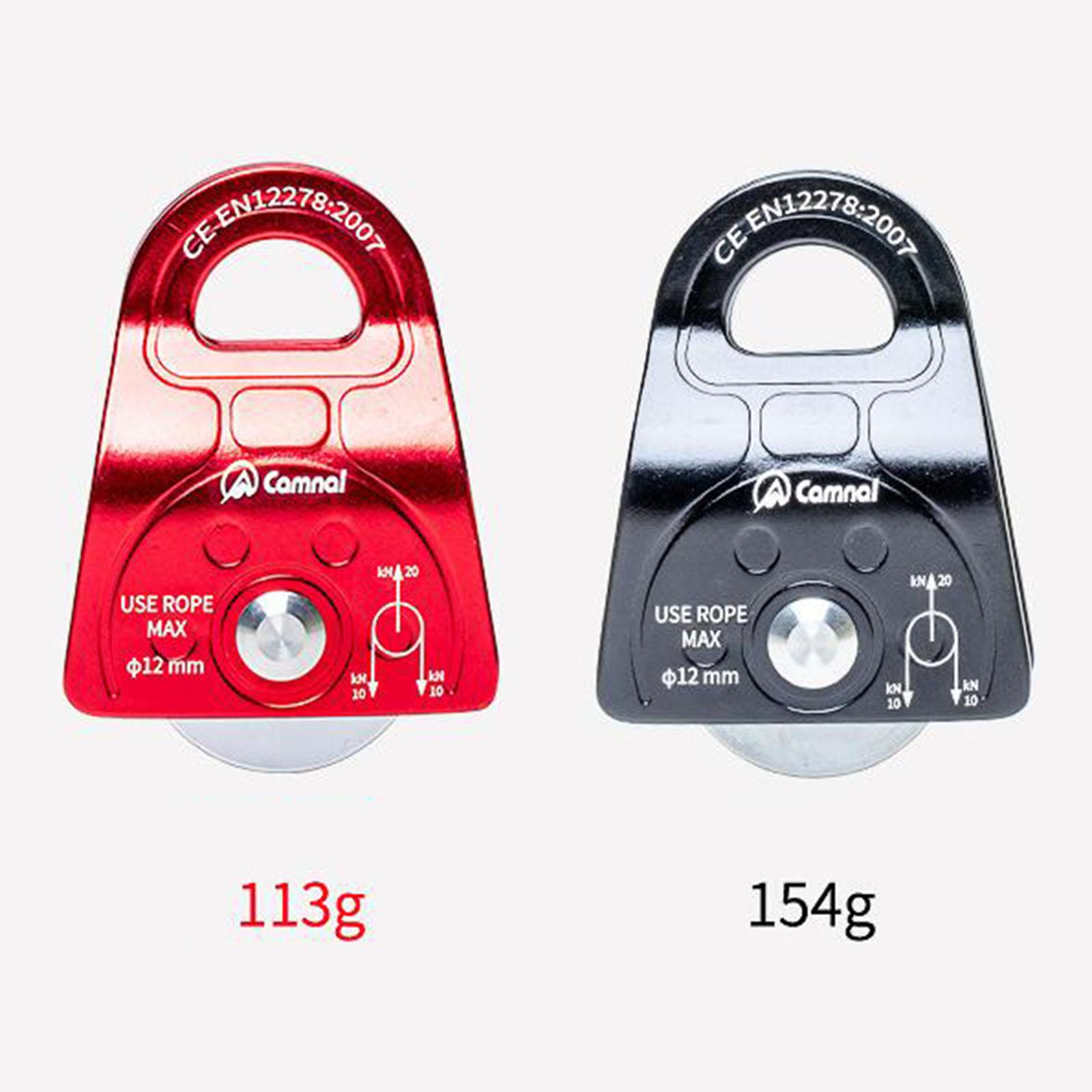 Rock Climbing Rigging Zipline Arborist Tree Climb 12mm Rope Pulley