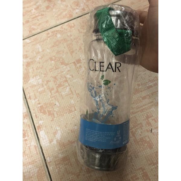 Combo Bình nước nhựa trong suốt cao cấp