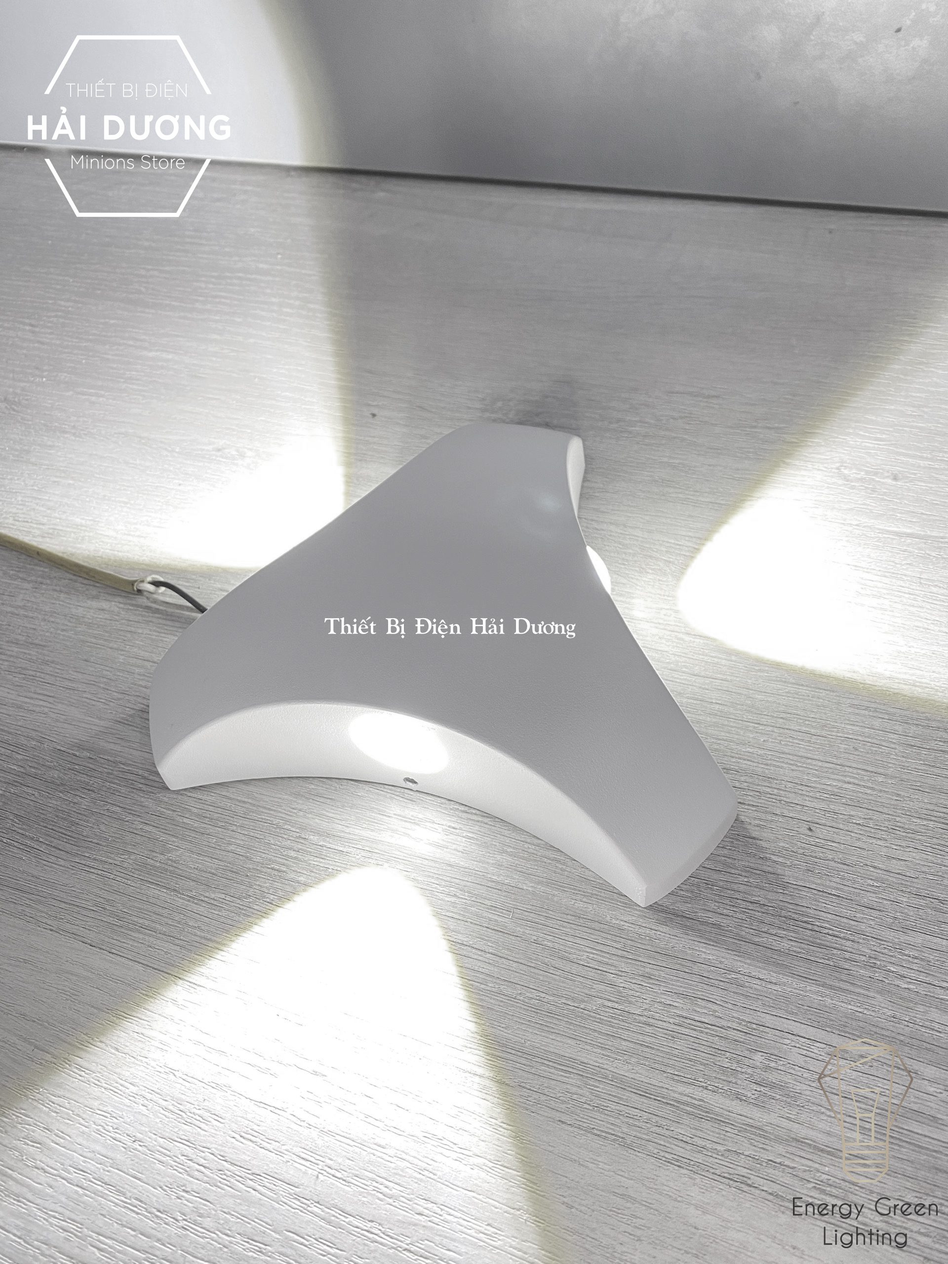 Đèn Tường Decor Chiếu Sáng 3 Chiều DT-210 Trụ cổng - Cầu thang - Led Siêu Sáng - 9w Ánh Sáng Trắng/Vàng - Có Video