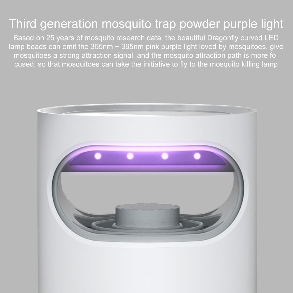 Đèn Bắt Muỗi Xiaomi Night Catcher Mosquito Killer PRO DYT-16 【Sóng Quang Dụ Muỗi ◆ Dây Tóc Vàng Cao Cấp】- Hàng Nhập Khẩu