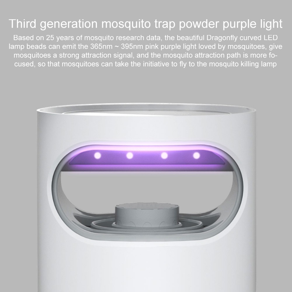 Đèn Bắt Muỗi Xiaomi Night Catcher Mosquito Killer PRO DYT-16 【Sóng Quang Dụ Muỗi ◆ Dây Tóc Vàng Cao Cấp】- Hàng Nhập Khẩu