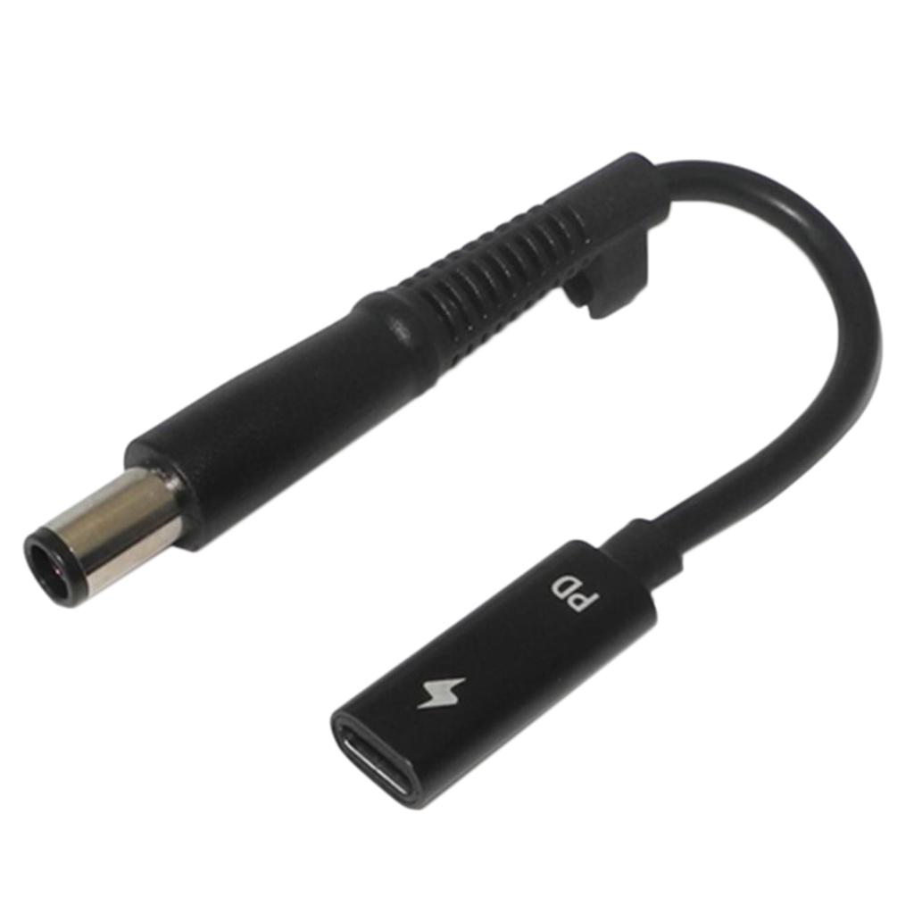 Type C Socket Up to 7.4mm X 5.0mm Power Supply Cord Charger Power Supply