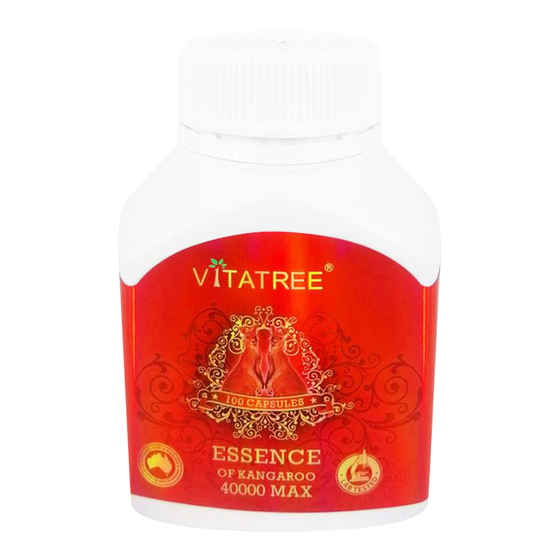 Viên uống tăng cường sức khỏe nam giới Vitatree Essence Of Kangaroo 40000 Max