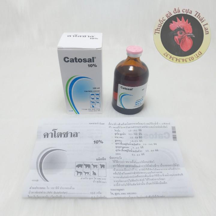 LỌ 100ML nguyên zin - Catosal 10% Thái Lan - cũng không xa lạ gì với Anh Em