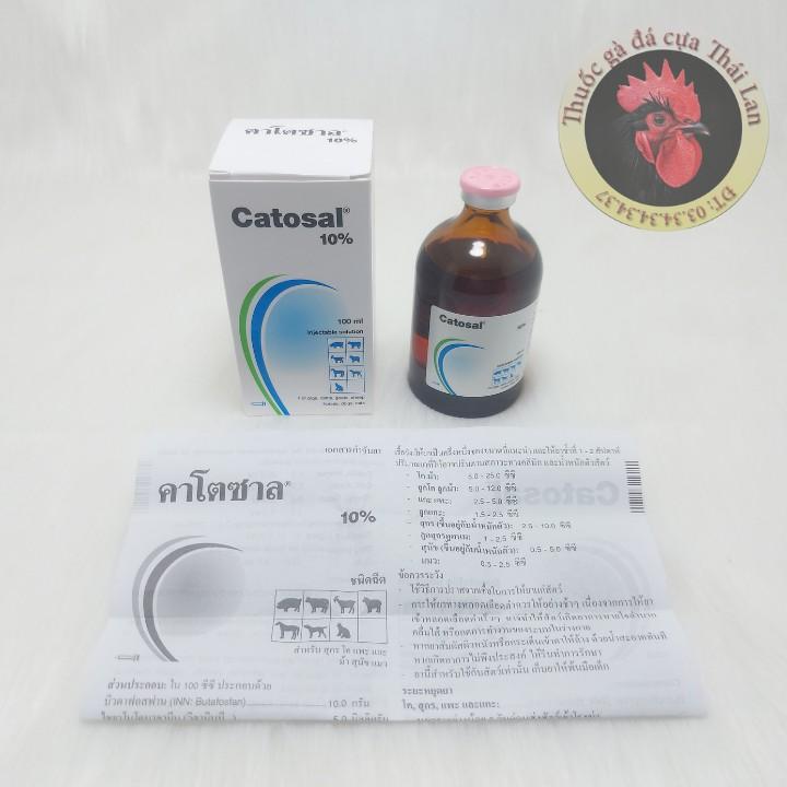 LỌ 100ML  nguyên zin - Catosal 10% Thái Lan - cũng không xa lạ gì với Anh Em (tăng sức đề kháng , cung cấp vitamin)