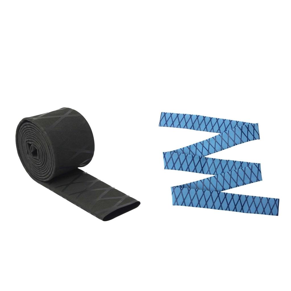 Non Slip Textured X-Tube Shrink Tubing Fishing Rod Grip