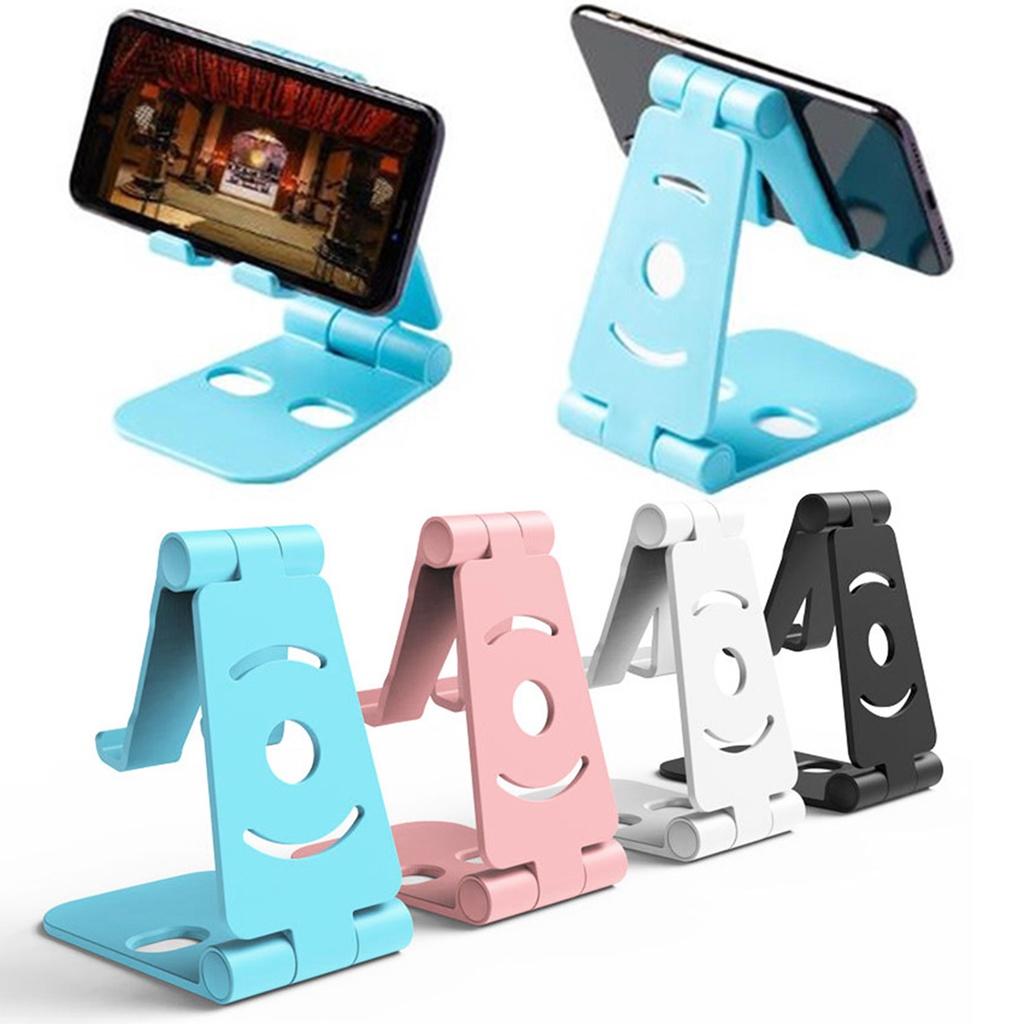 【ky】Universal Desktop Tablet Phone Stand ABS Folding Portable Cellphone Bracket Gift