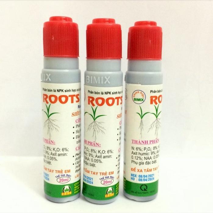 BIMIX - ROOTS NEW Siêu ra rễ cực mạnh cho cây con. Hỗ trợ giâm cây - lọ 20ml