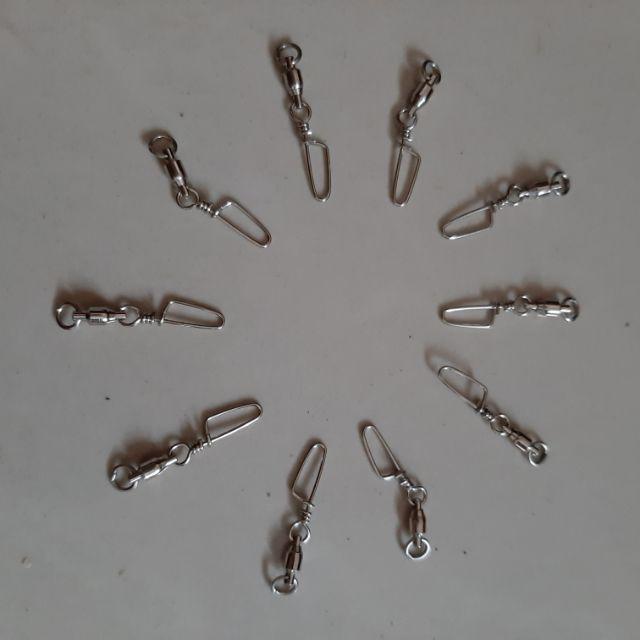 Combo 100 chiếc khóa inox chất lượng cao